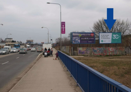 1431137 Billboard, Olomouc - hlavní průtah městem (Velkomoravská)