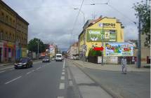 Card image cap331207 Billboard, Plzeň - Slovany (Slovanská - Klášterní)