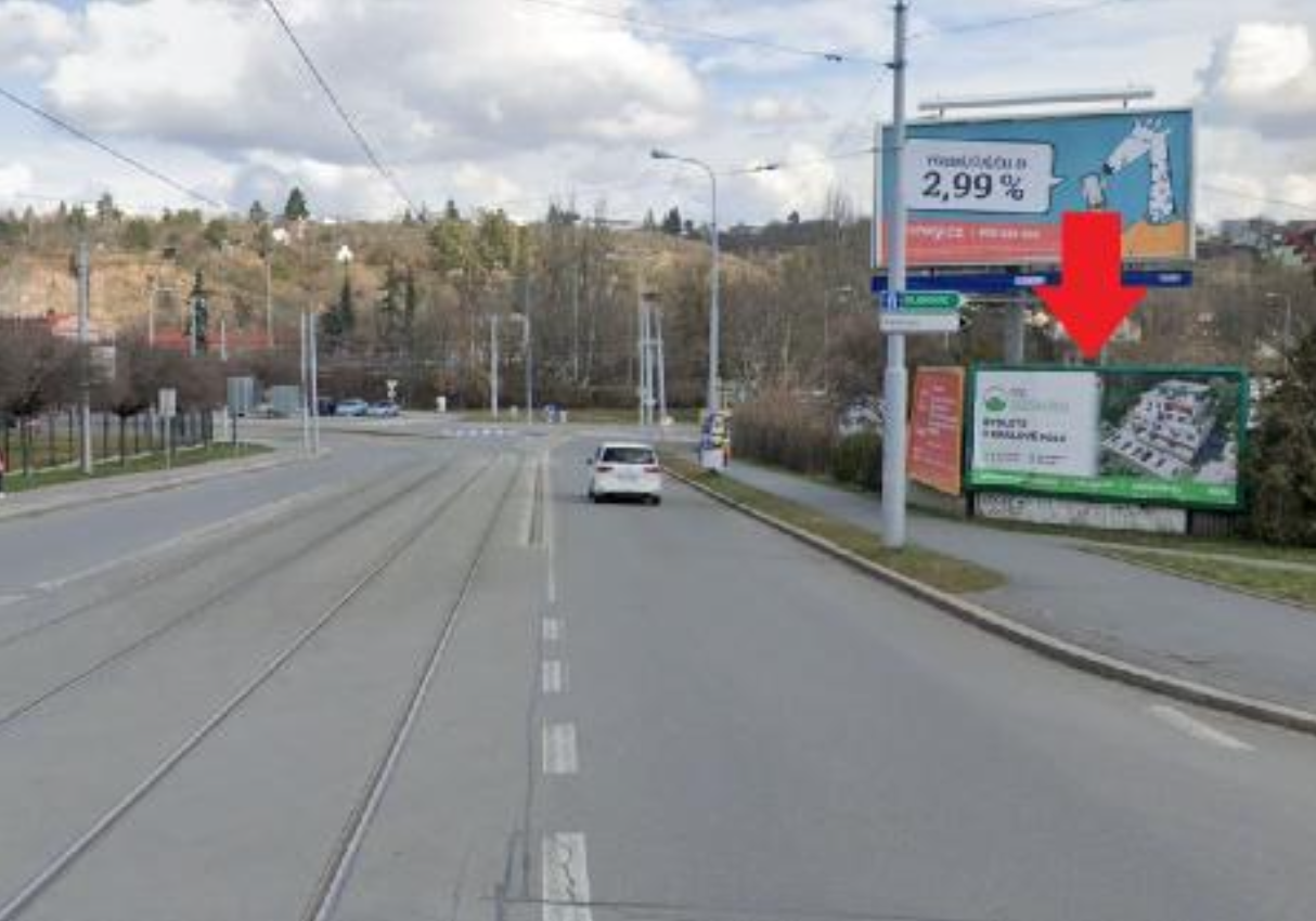 1641141 Billboard, Brno (Božetěchova / Kosmova)