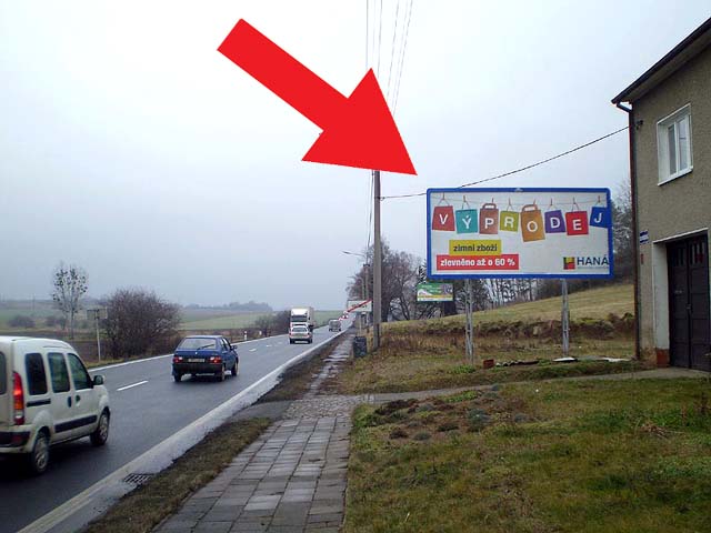 781022 Billboard, I/55 Krčmaň (I/55, hl. tah Zlín, Přerov - Olomouc)