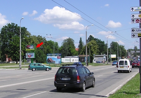 1261108 Billboard, České Budějovice (Husova / Na Dlouhé louce      )