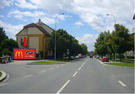 331294 Billboard, Plzeň - Slovany (Částkova x Kyjevská)