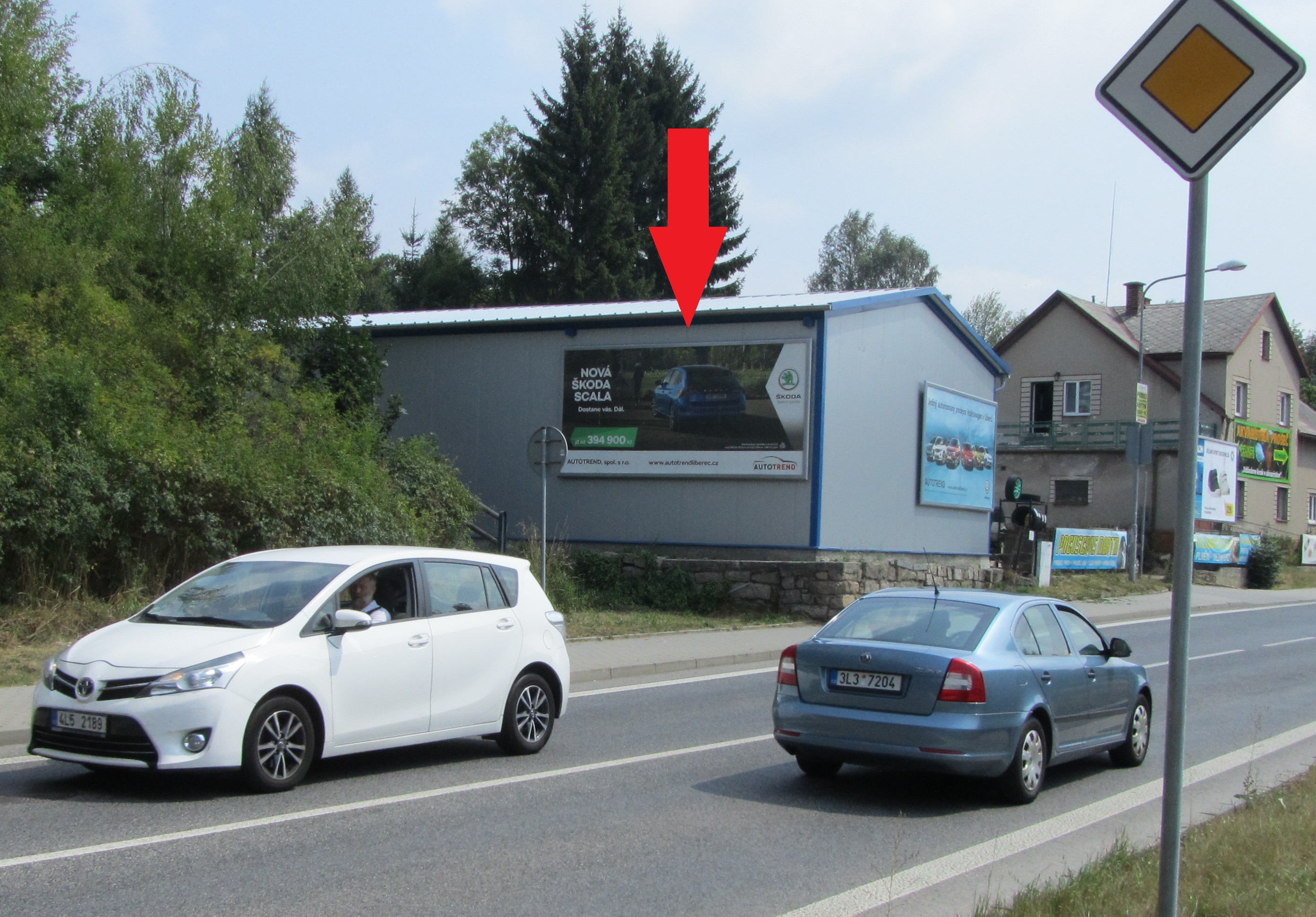 491150 Billboard, Liberec (Rochlická 2,sm Jablonec n/N )
