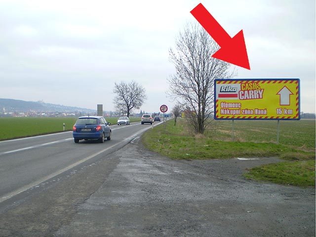 781011 Billboard, I/46 (Bělkovice, hl, tah Opava - Olomouc  )