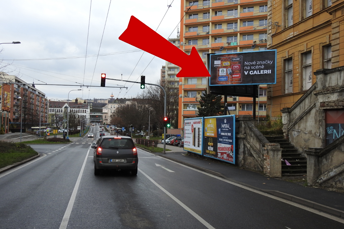 451021 Billboard, Teplice (Alejní ulice)
