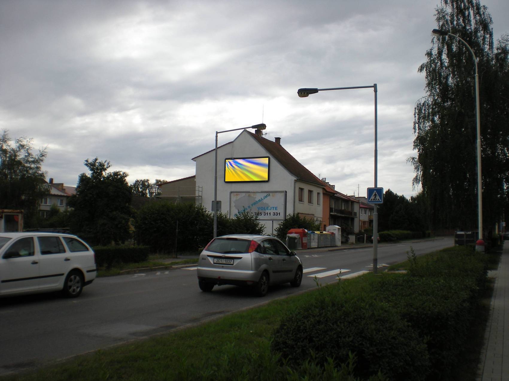 291051 Billboard, Tábor    (Kpt.Jaroše X Ve Struhách,výjezd )