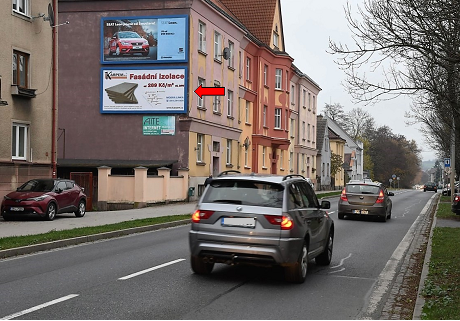 1501017 Billboard, Domažlice (Masarykova spodní)