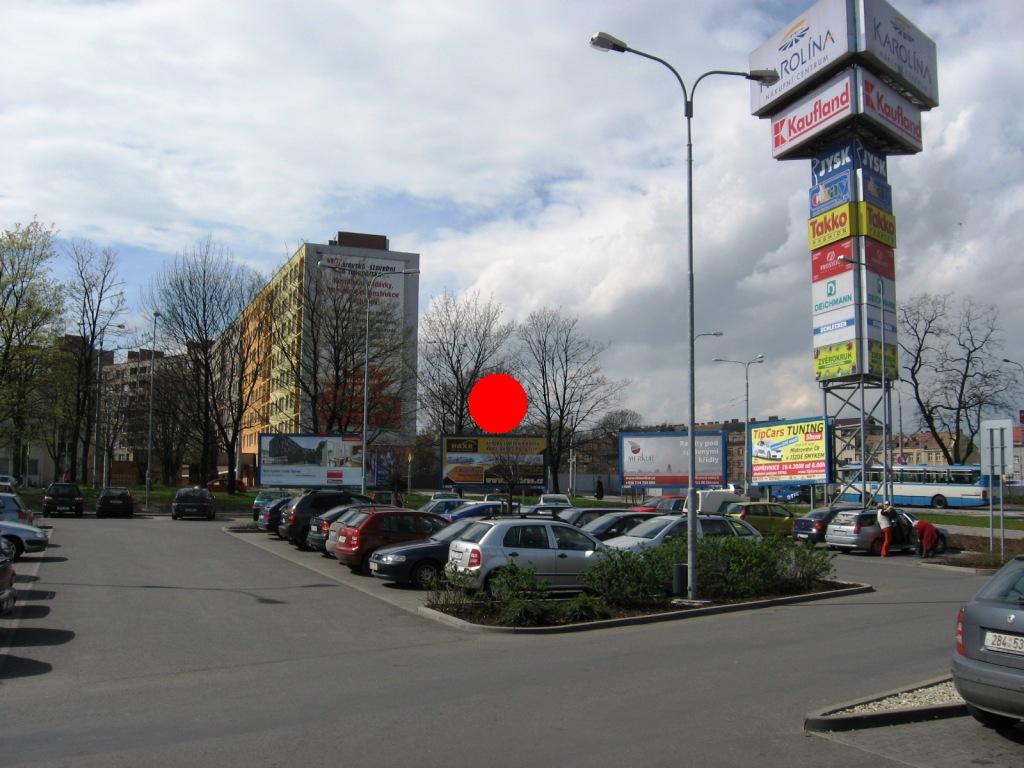 871078 Billboard, Ostrava (parkoviště OC Karolína)