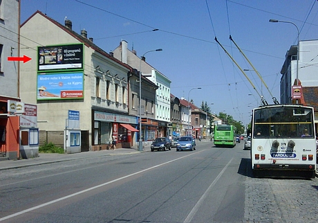 1271201 Billboard, Pardubice (Jana Palacha 571     )