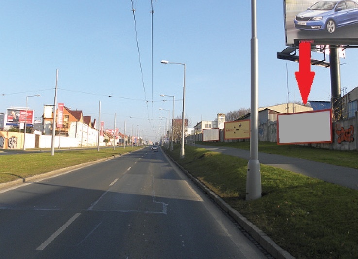 331134 Billboard, Plzeň (Rokycanská - směr Praha)