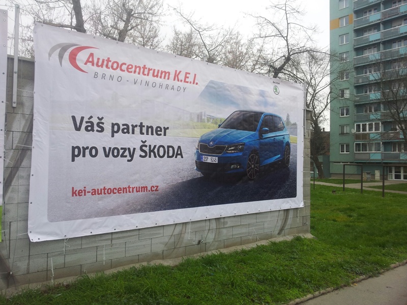 711187 Billboard, Brno - střed (Křídlovická)