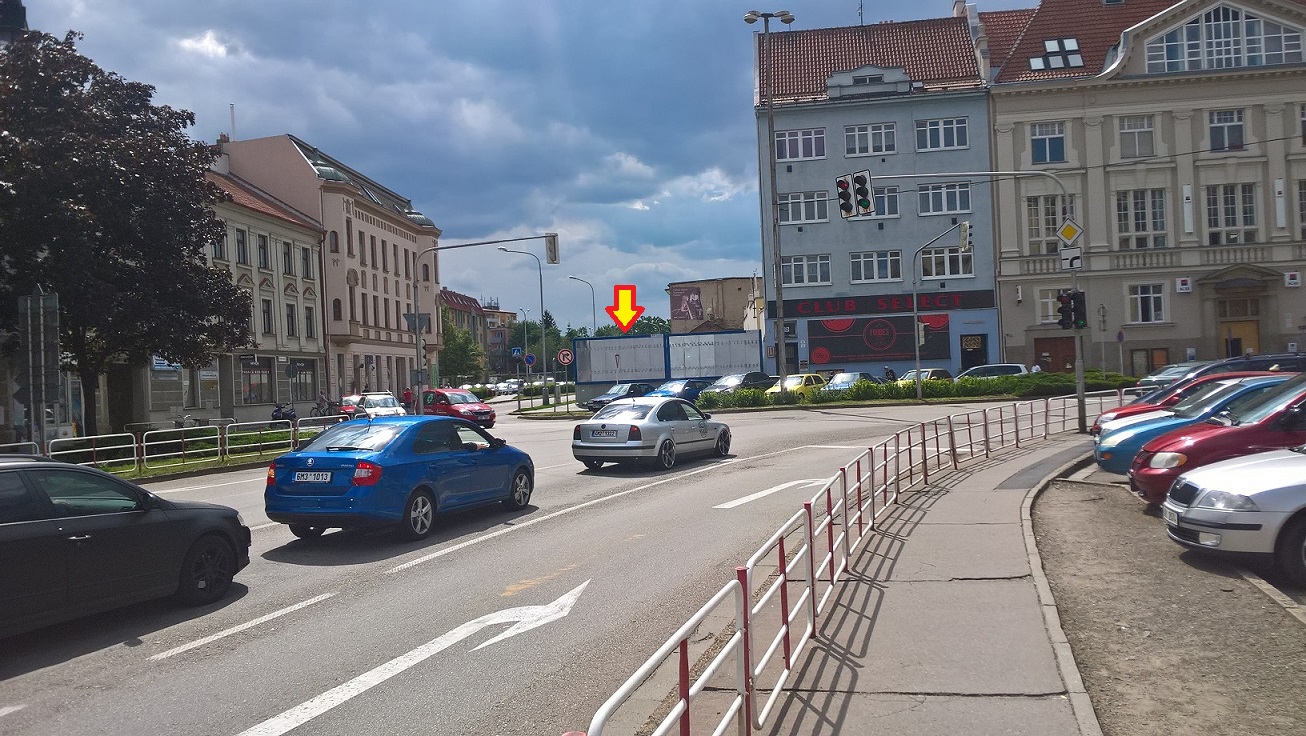 1211001 Billboard, Prostějov (Poděbradovo náměstí)