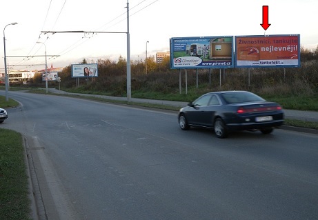 331358 Billboard, Plzeň - Karlov (Borská)
