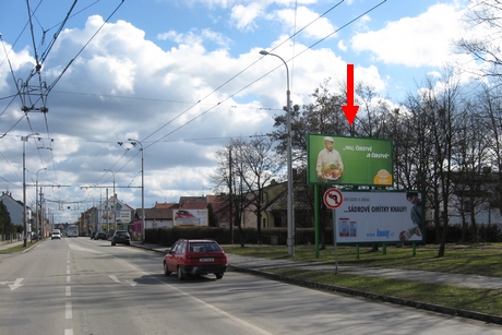 1261053 Billboard, České Budějovice (Husova / O. Nedbala )