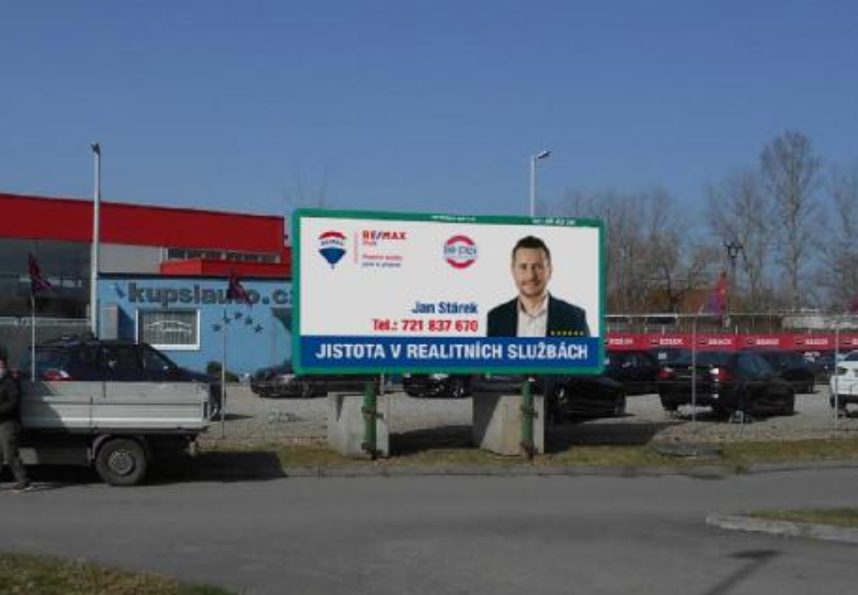 1261130 Billboard, České Budějovice (Rudolfovská)