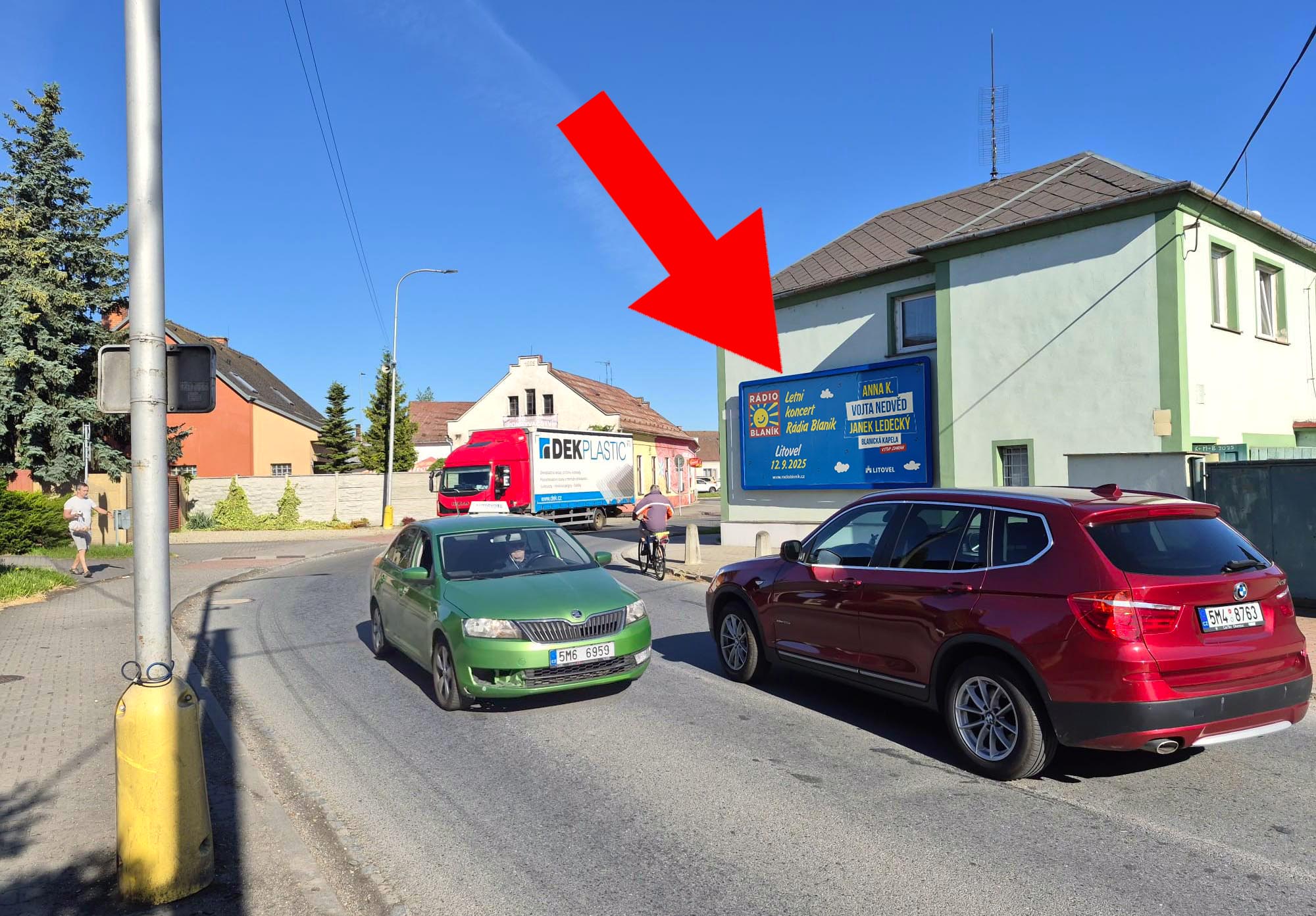1431276 Billboard, Litovel (Žerotínova, směr centrum   )