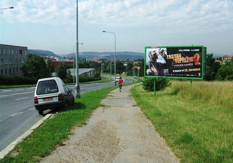 1091395 Billboard, Praha 12 (Čs.exilu-zastávka MHD Družná  )