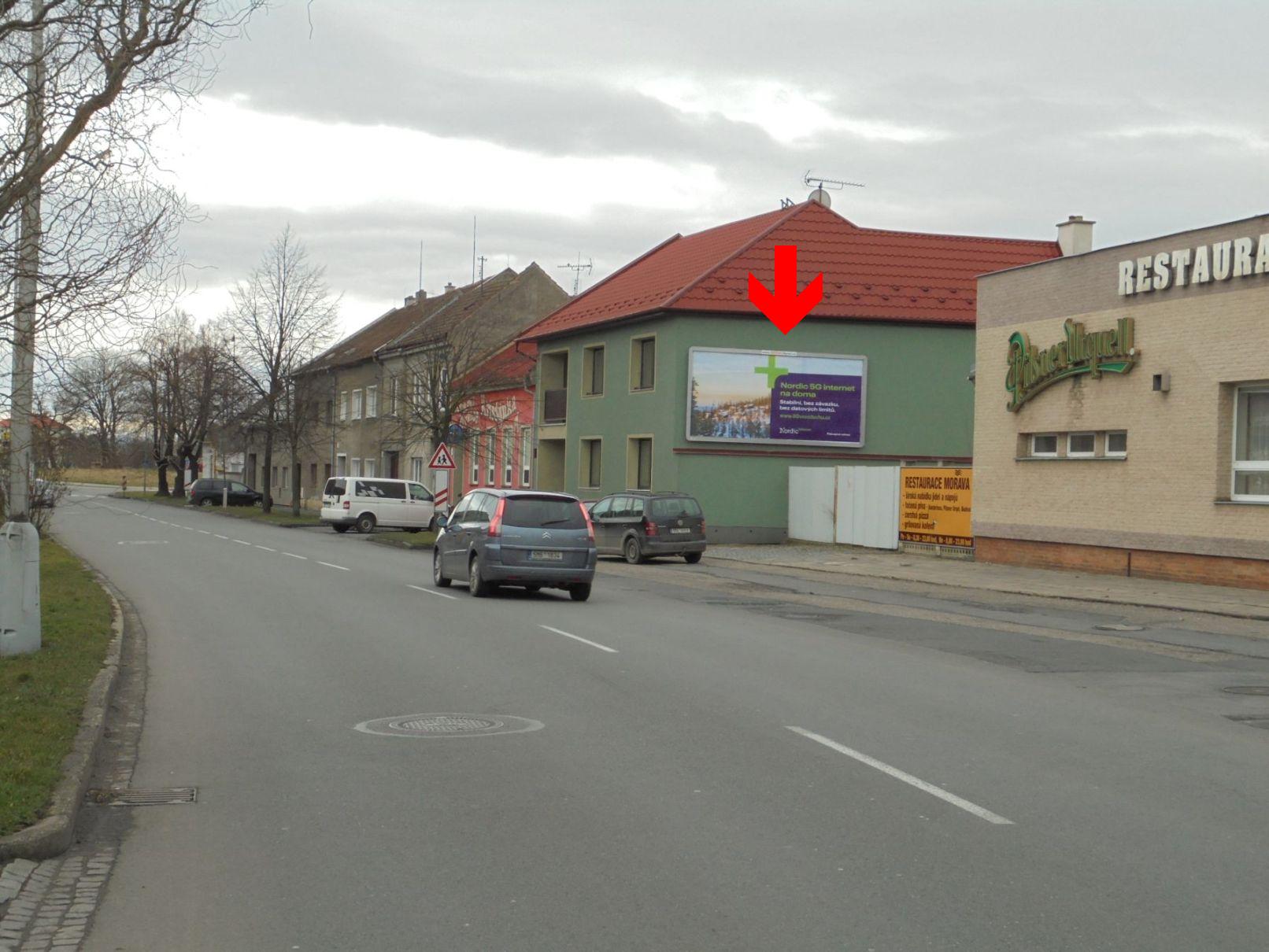 801124 Billboard, Kojetín (Kroměřížská 1, sm. Kroměříž)