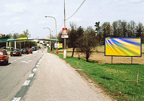 291035 Billboard, Tábor - Sezimovo Ústí (U E55, II/603 x E.Beneše   )