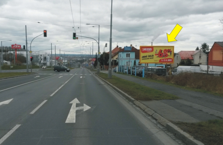 1741185 Billboard, Plzeň (Rokycanská)