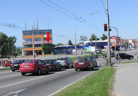 1261026 Billboard, České Budějovice (Husova / Na Dlouhé louce   )