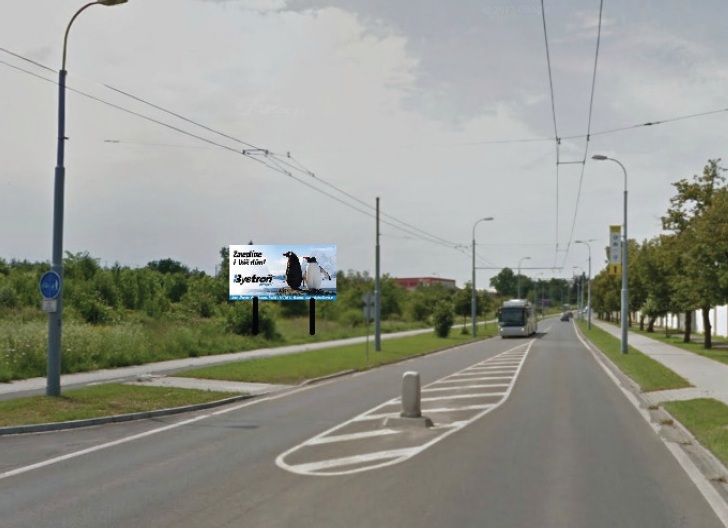 331141 Billboard, Plzeň (Borská)
