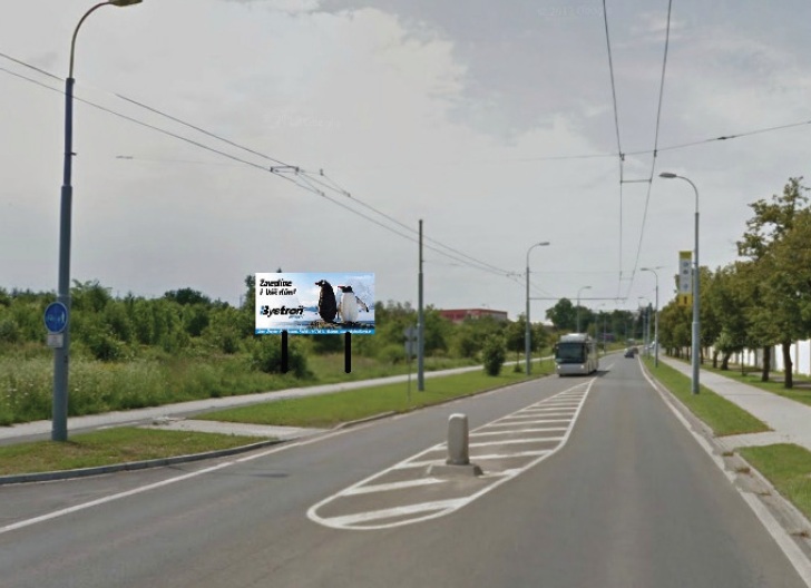331141 Billboard, Plzeň (Borská)