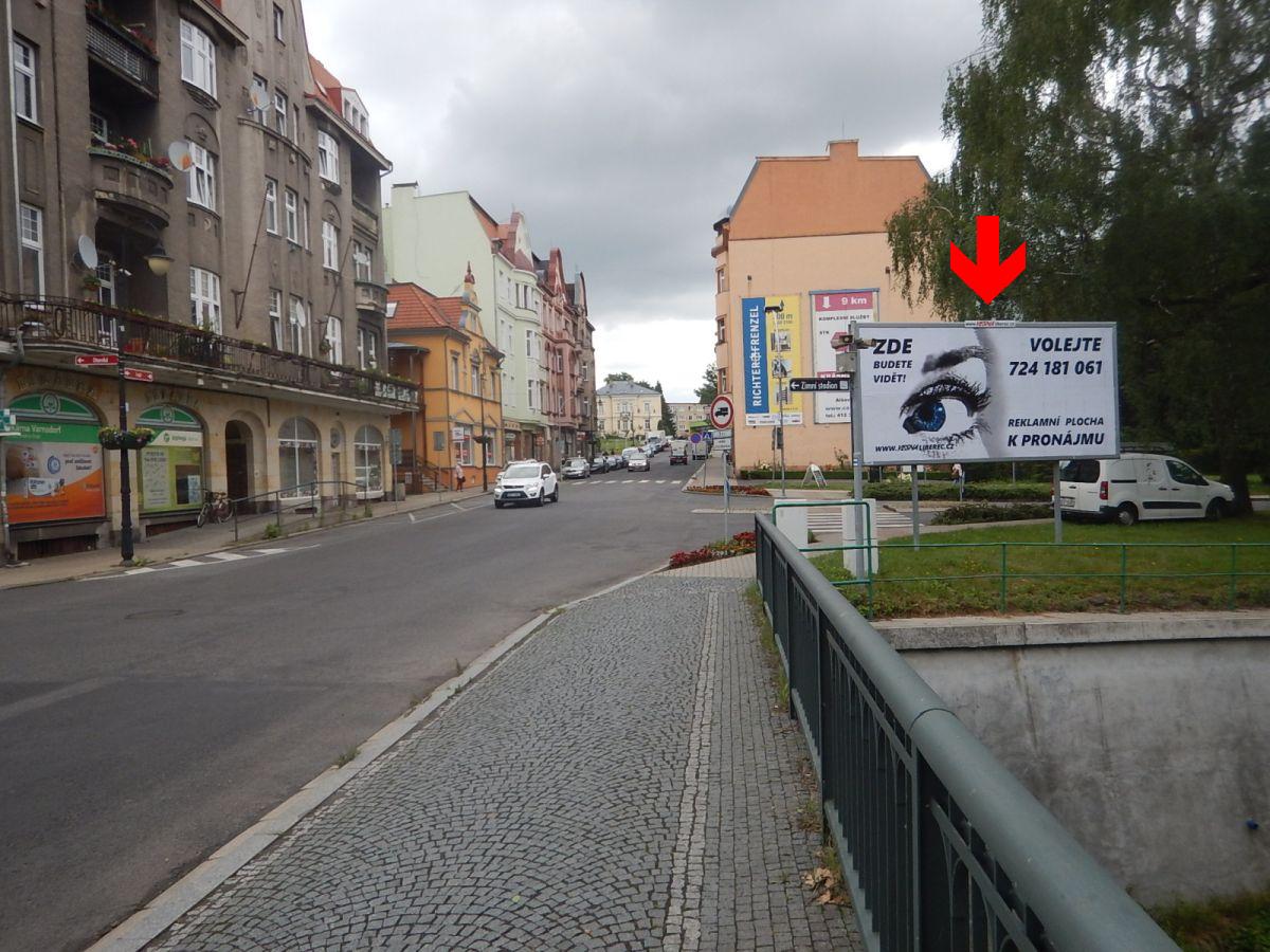 1161002 Billboard, Varnsdorf (Legií. výjezd z obchodní zóny)