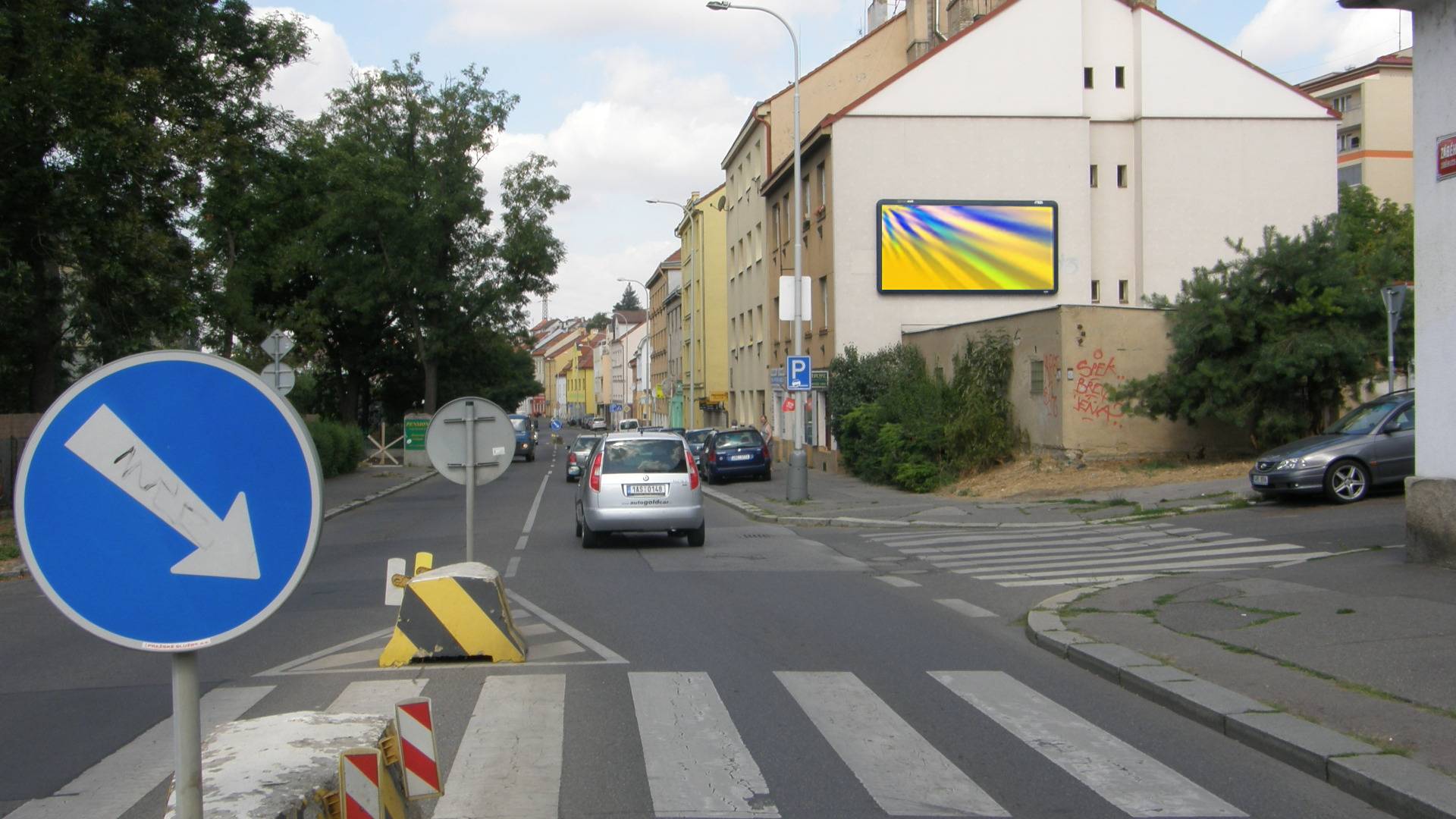 1091026 Billboard, Praha 10 - Záběhlice (Záběhlická/Přespolní)