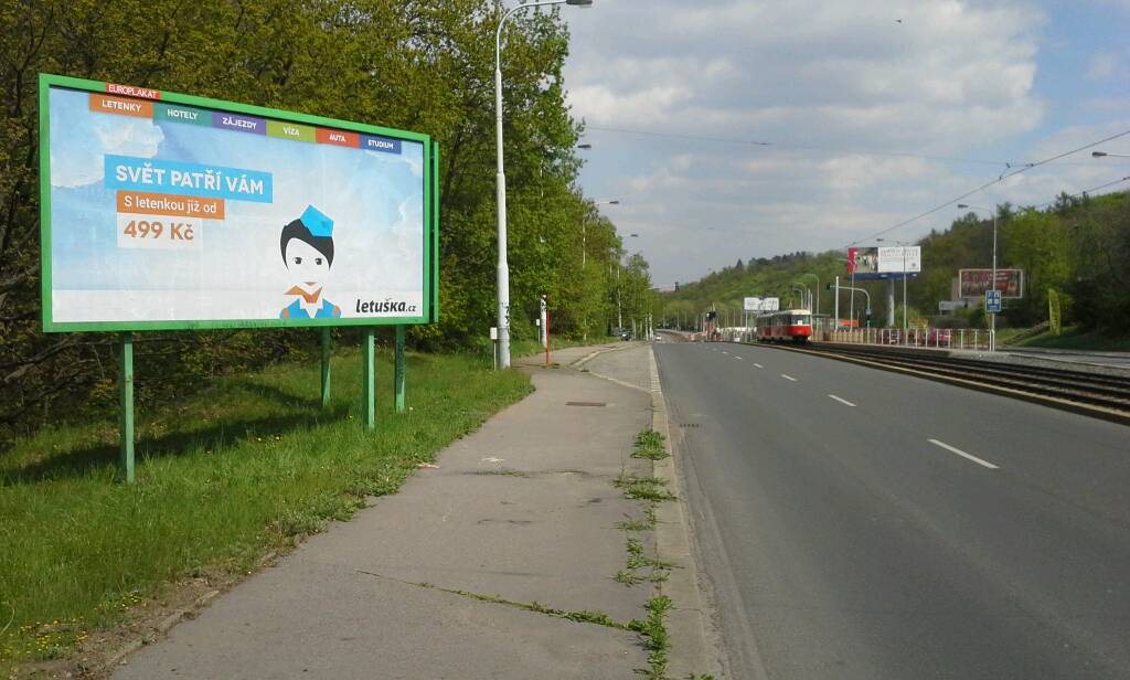 1091505 Billboard, Praha 05 (Plzeňská-proti Caravanu Camp  )