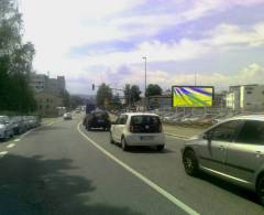 1261021 Billboard, České Budějovice (Rudolfovská,příj. od E49,Brna,)
