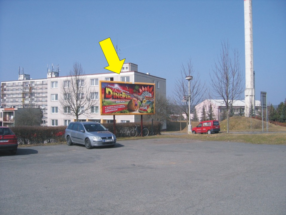 1631013 Billboard, Dobřany (Nádražní)