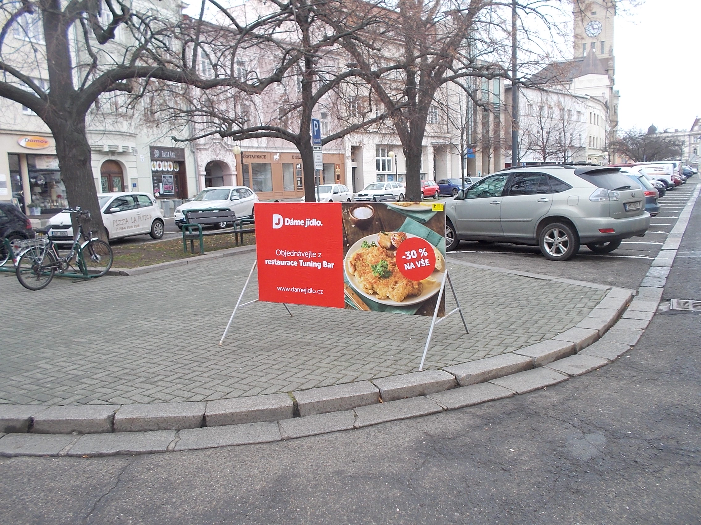 1216001 Mobilní oboustranný panel, Prostějov (celé město)