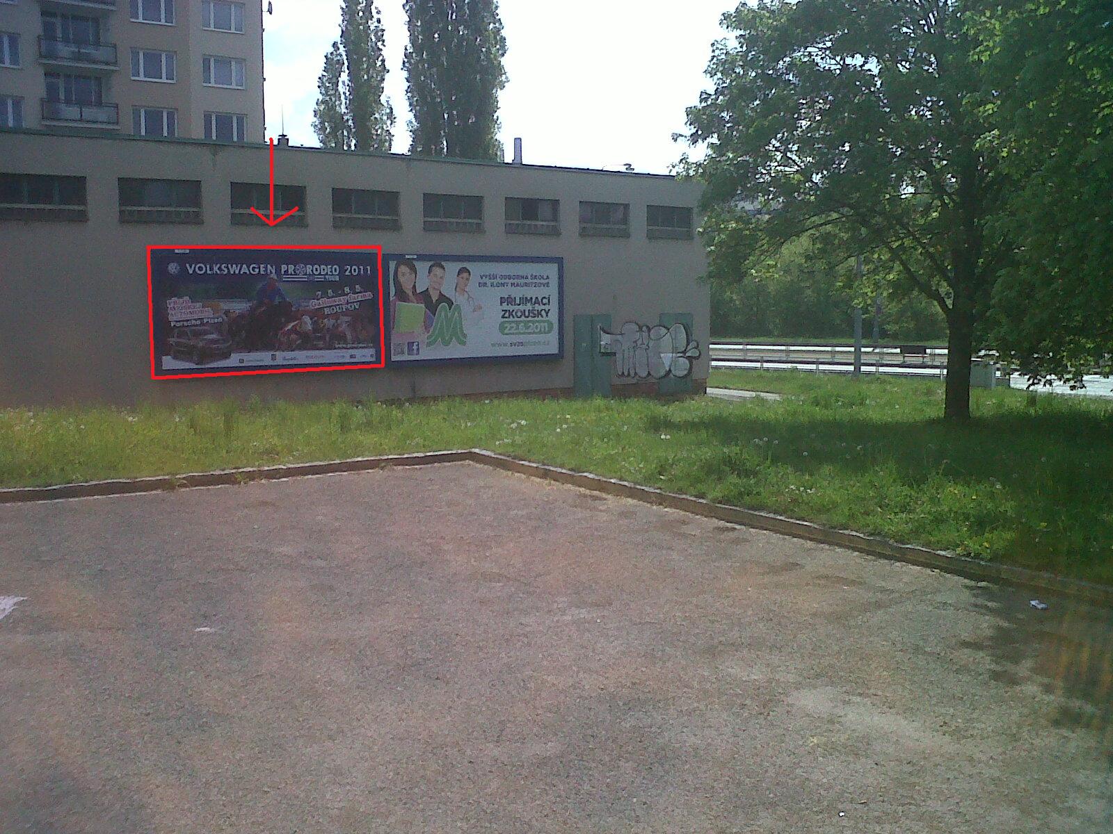 331062 Billboard, Plzeň (Křimická)