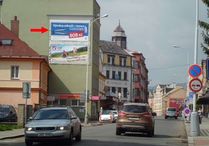 1161032 Billboard, Děčín (Teplická             )