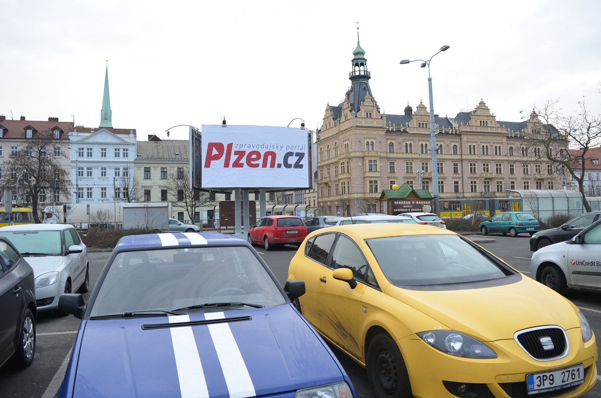 333027 Bigboard, Plzeň - Jižní Předměstí (Sady Pětatřicátniků)