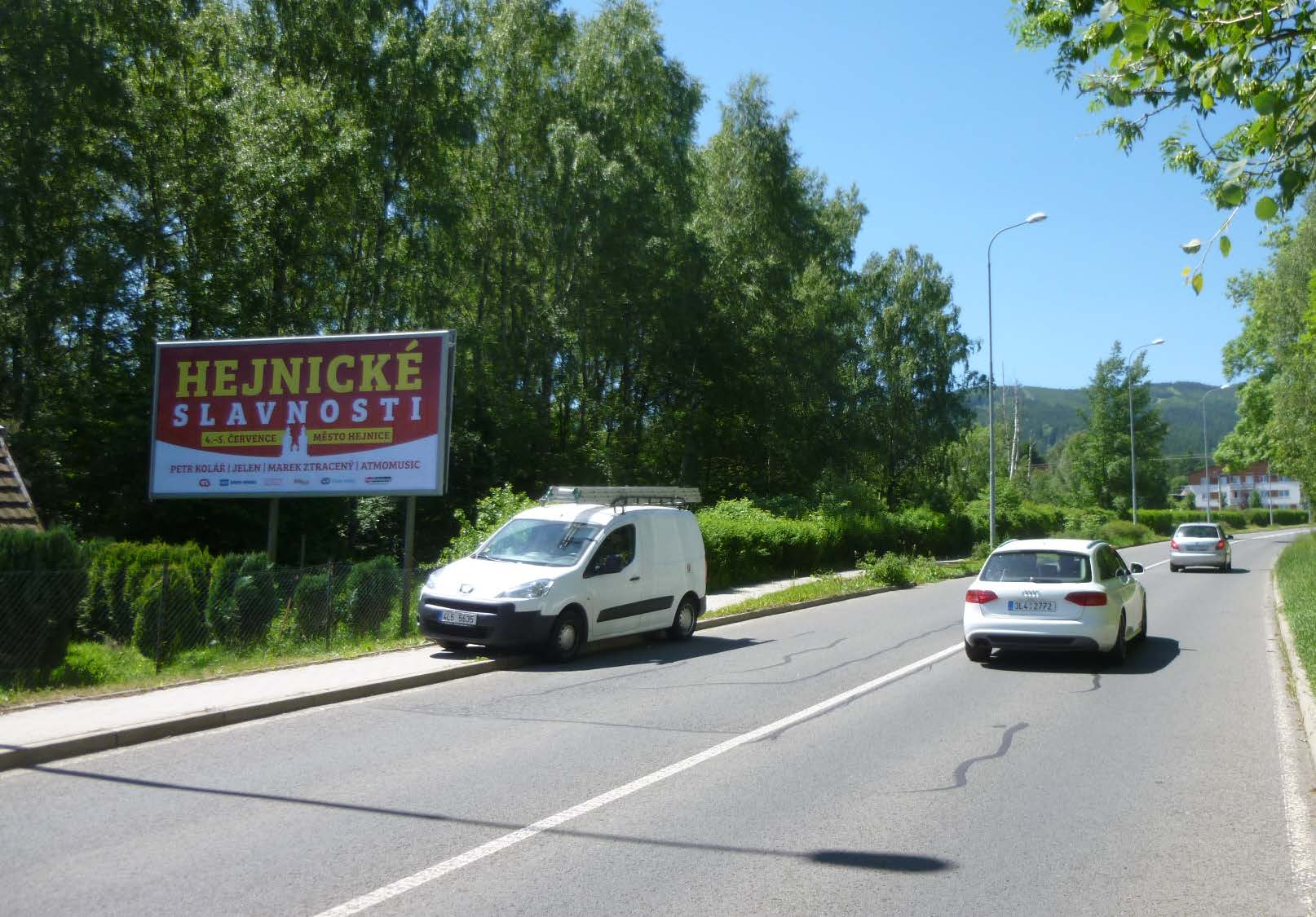 491129 Billboard, Liberec (Dubice,sm.Ještěd)