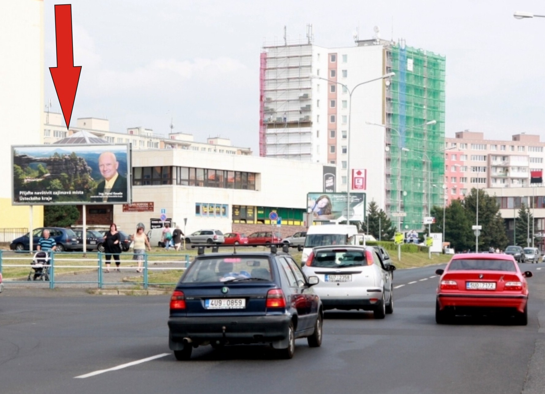 1791009 Billboard, Most (Velebudická)