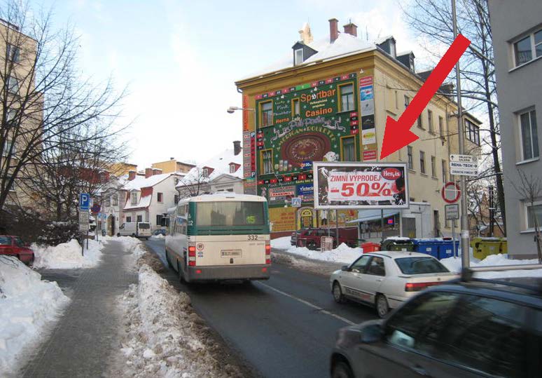 491164 Billboard, Liberec (Lipová/8.března)