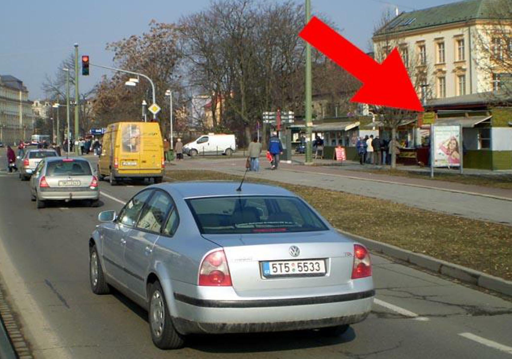 786184 Cityboard, Olomouc (tř. Svobody/Aksamitova, DC, zast. TRAM)