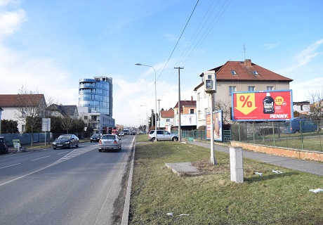 1741135 Billboard, Plzeň - Bručná (Nepomucká)