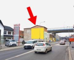 1644023 Štít, Brno - Maloměřice, Obřany (Karlova, směr centrum, zastávka BUS obchody, služby, kavárna)