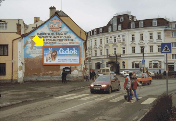 112180 Billboard, Jeseník - centrum (Lipovská)