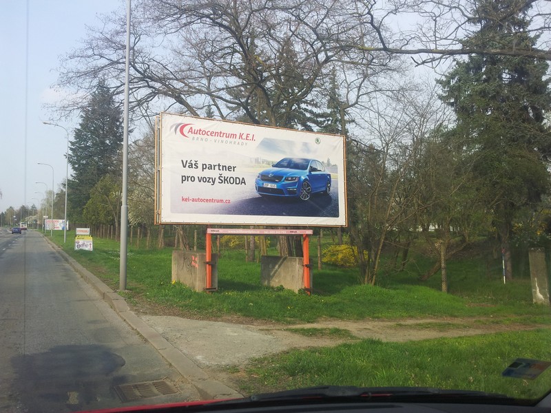 711154 Billboard, Brno - Lesná (Seifertova)
