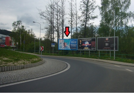 381032 Billboard, Karlovy Vary (Západní ulice)