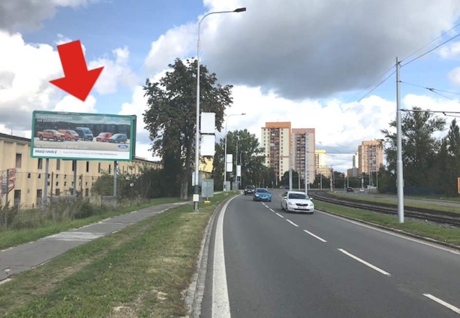 1081214 Billboard, OSTRAVA (Výškovická x Nákupní)