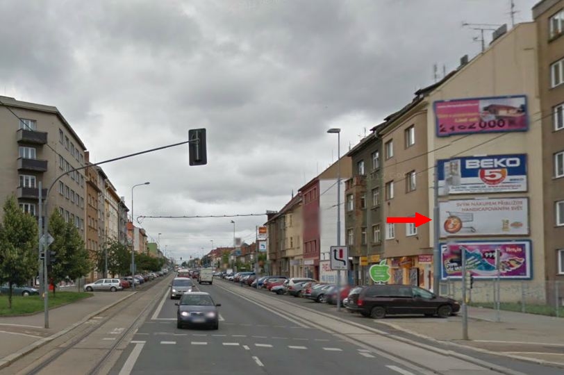 1741074 Billboard, Plzeň (Slovanská 86/1601     )