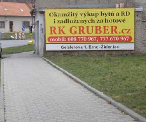 751126 Billboard, Vyškov (křižovatka Žižkova a Tržiště)