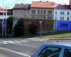451036 Billboard, Teplice (Dubská/Hrázní)