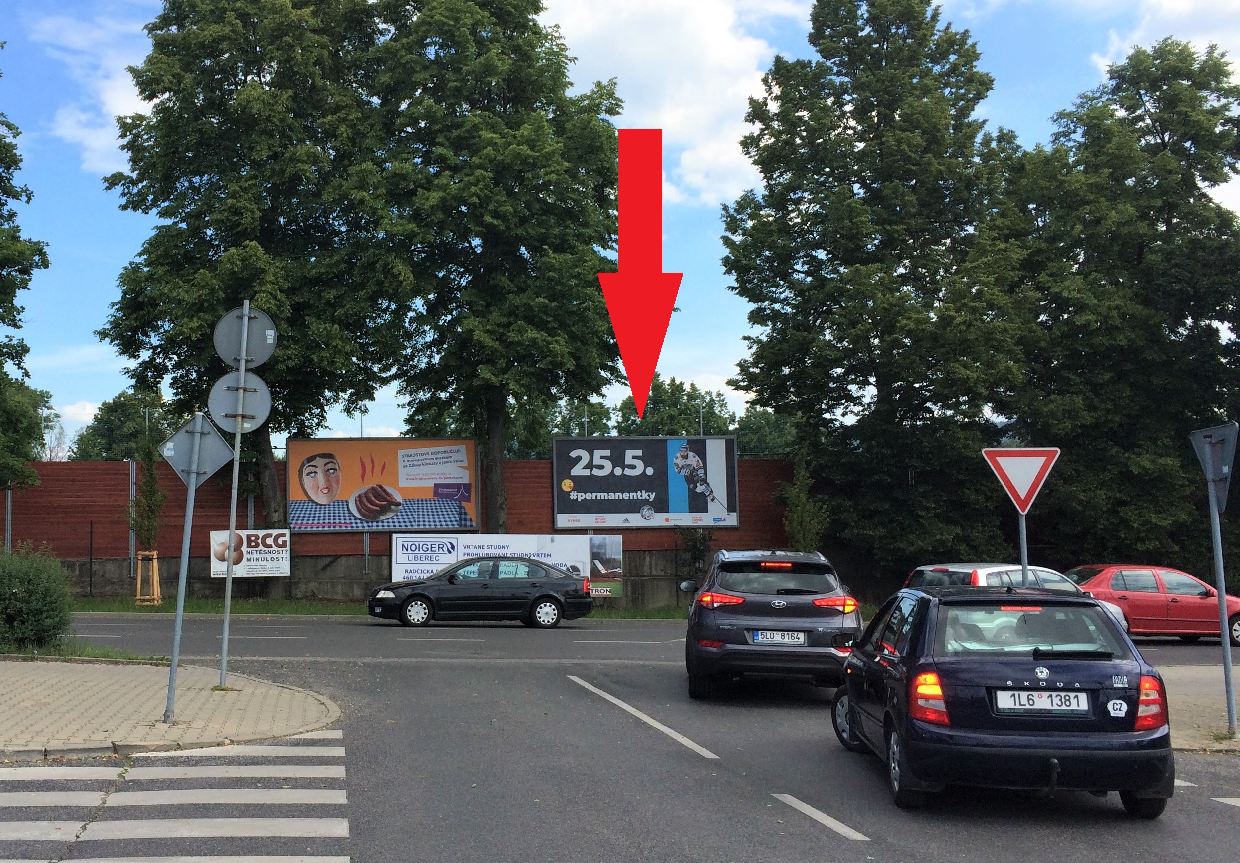 1311003 Billboard, Liberec (Kaufland 3)